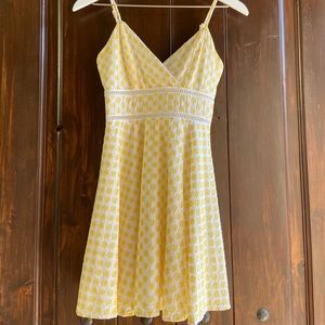 Yellow/White Sunflower Dress